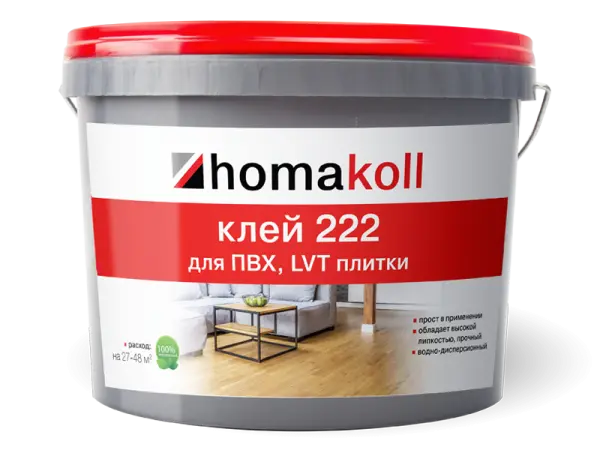 Клей Хомакол 222 для LVT плитки 6кг